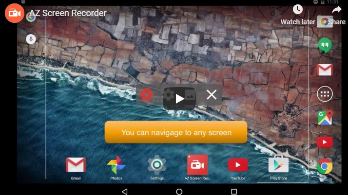 AZ Screen Recorder, Aplikasi Rekam Video