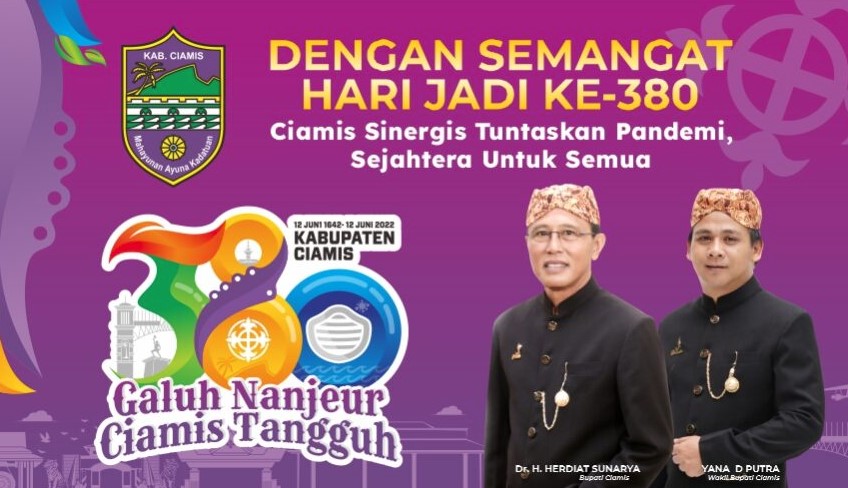 Twibbon HUT Ciamis Ke-380