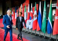 Presiden Joko Widodo dan Presiden AS Joe Biden