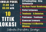 10 Titik Jalan di Surabaya Alami Rekayasa Lalu Lintas Jelang Malam Tahun Baru